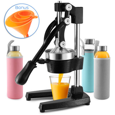 Heavy Duty Cast Iron Citrus Press Orange Manual Extractor Juicer Gray | eBay Heavy Duty Cast Iron Citrus Press Orange Manual Extractor Juicer Gray | eBay
